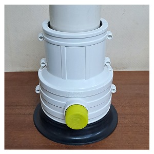 (한셀)크린존 하수구 청정 개폐기 / 베란다용 배수관커버(일반형) 75